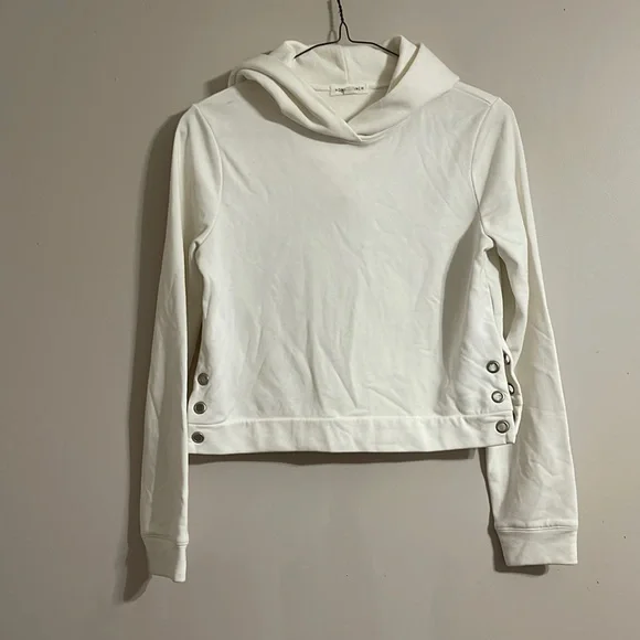 Honey Punch Cropped Sweatshirt Hoodie - Picture 1 of 5